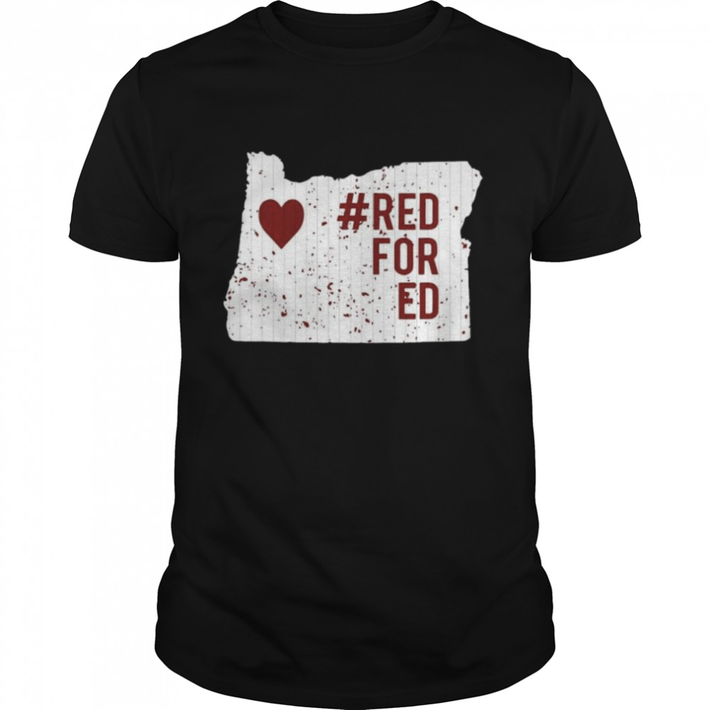 Red For Ed shirt