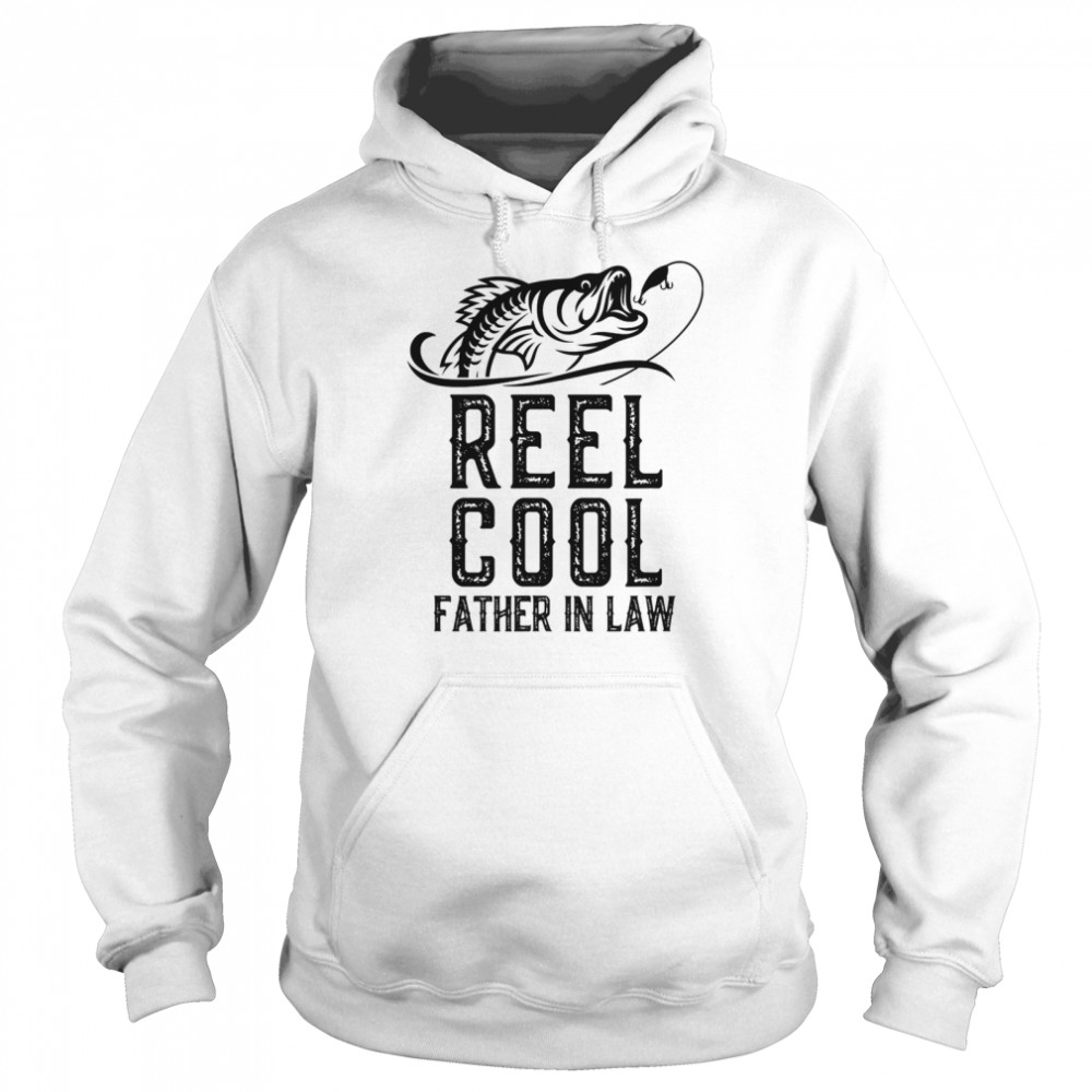 Reel Cool Father In Law Fishing  Unisex Hoodie