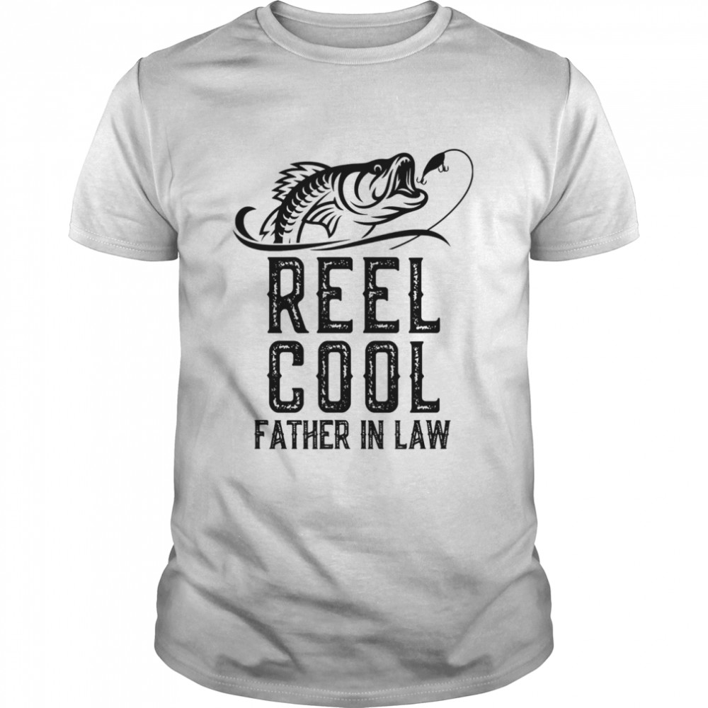 Reel Cool Father In Law Fishing  Classic Men's T-shirt