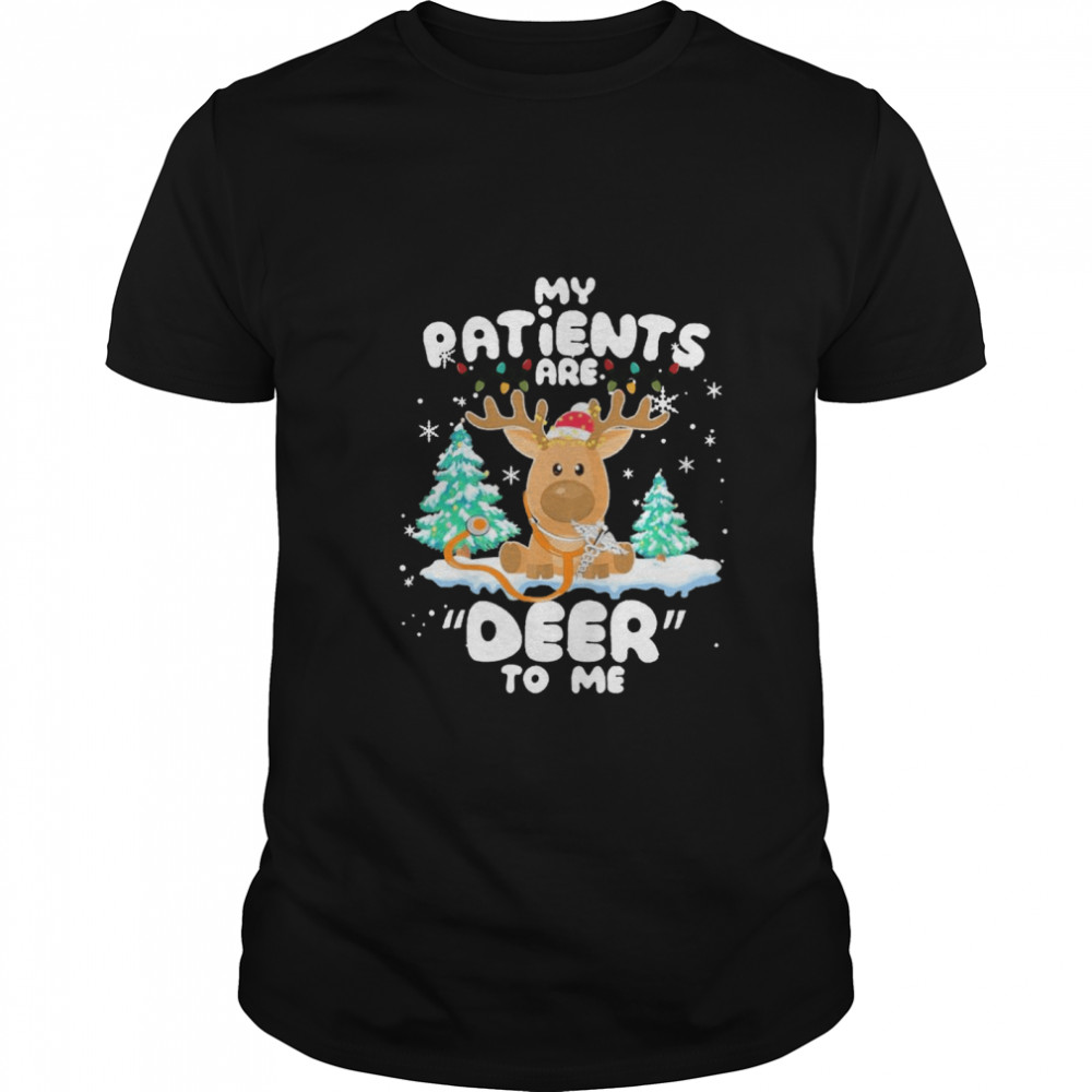 Reindeer My Patients Are Beer To Me Christmas Sweater shirt