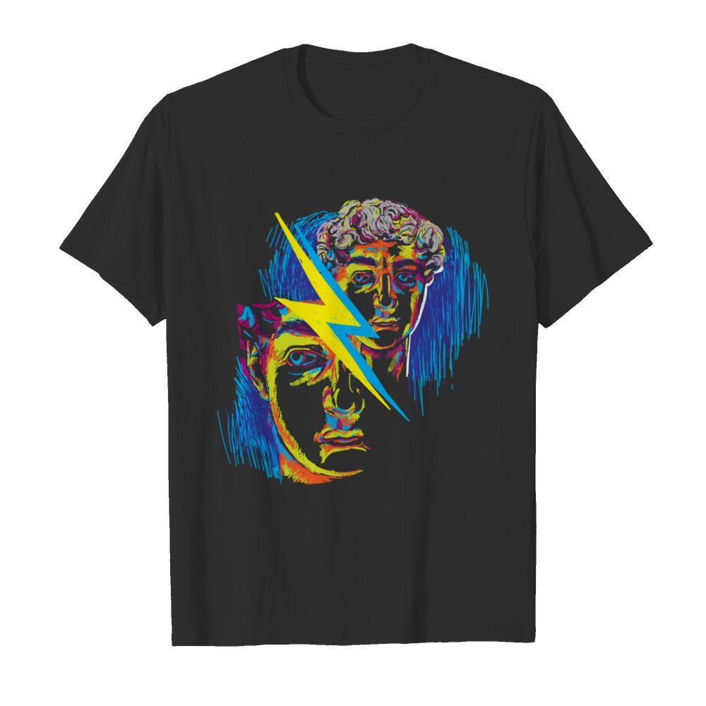 Retro Vaporwave David Statue shirt