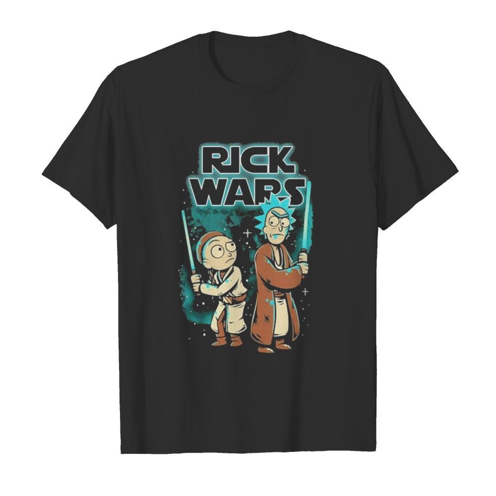 Rick And Morty Jedi Rick Wars Star Wars Mashup shirt