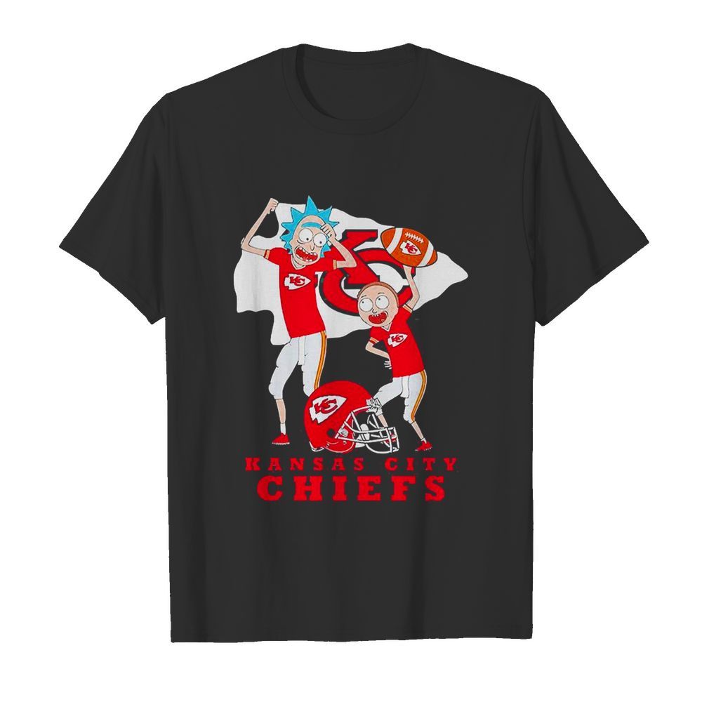 Rick and Morty Kansas City Chiefs shirt