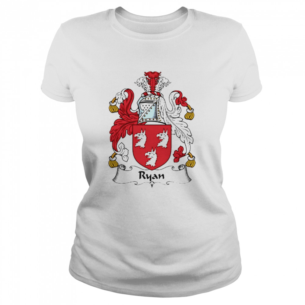 Ryan Coat Of Arms Family Crest  Classic Women's T-shirt