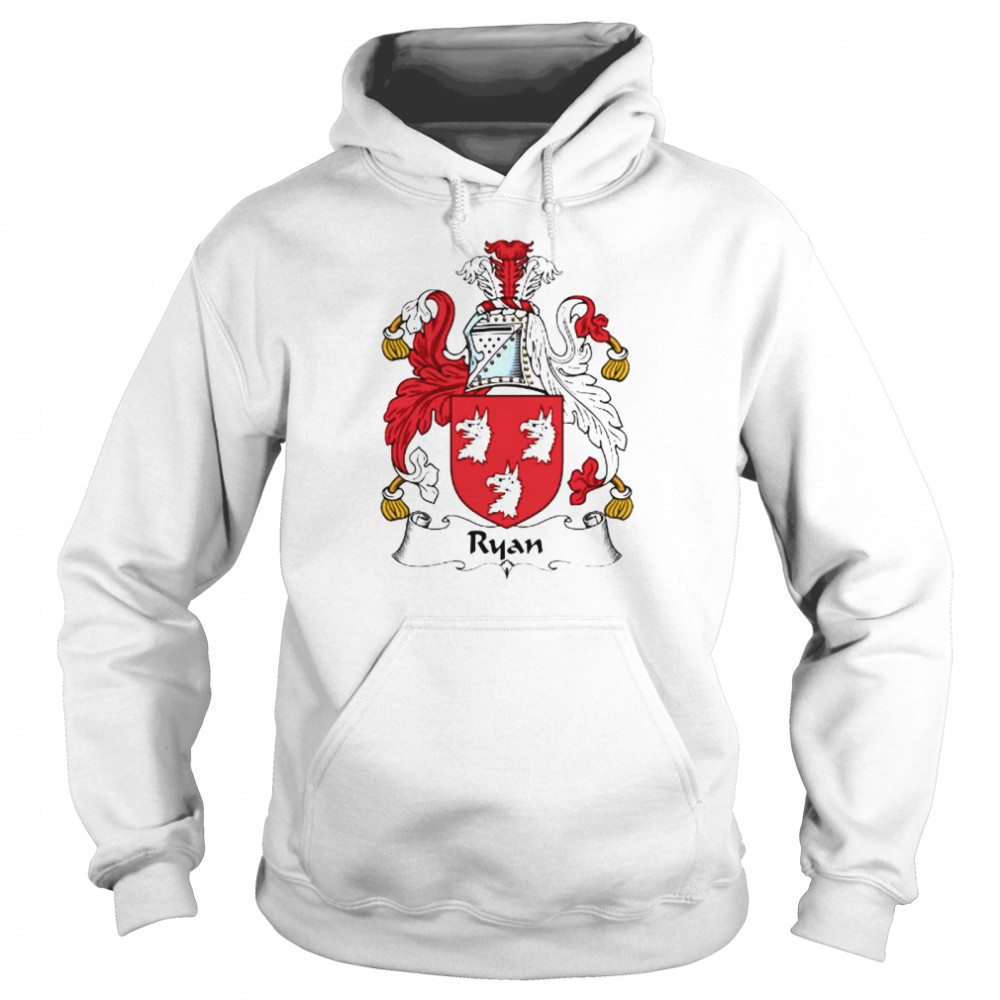 Ryan Coat Of Arms Family Crest  Unisex Hoodie