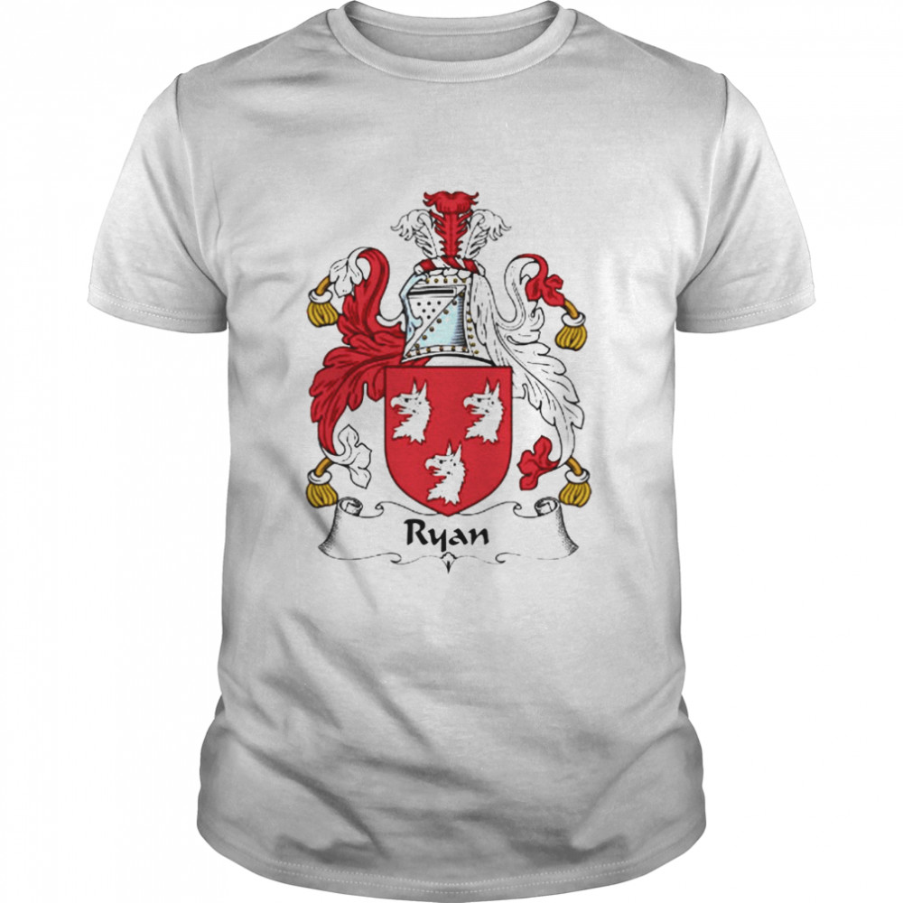 Ryan Coat Of Arms Family Crest  Classic Men's T-shirt