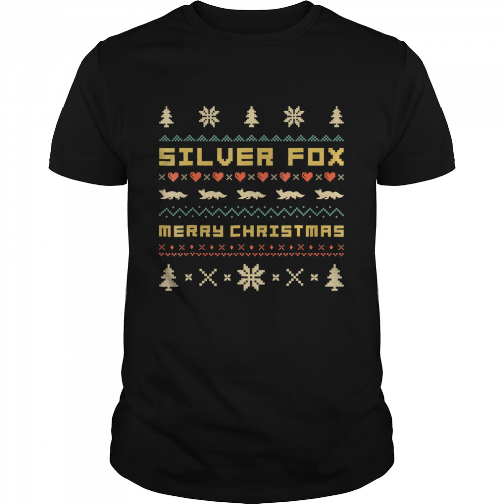 SILVER FOX Merry Christmas Ugly Christmas shirt