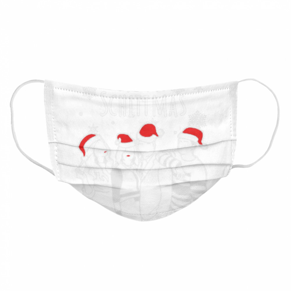 Santa Schitts Creek Merry Schittmas Christmas  Cloth Face Mask