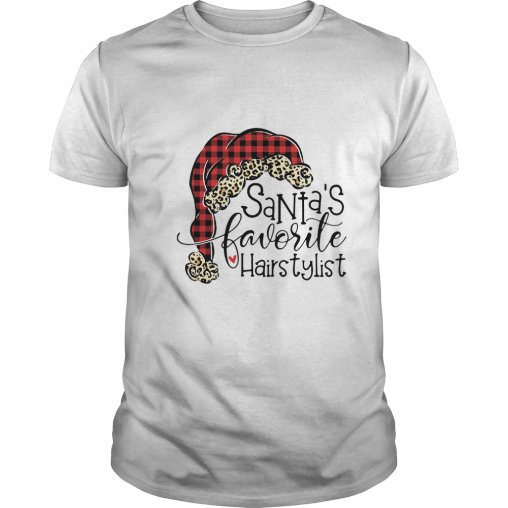 Santa’s Favorite Hair Stylist shirt