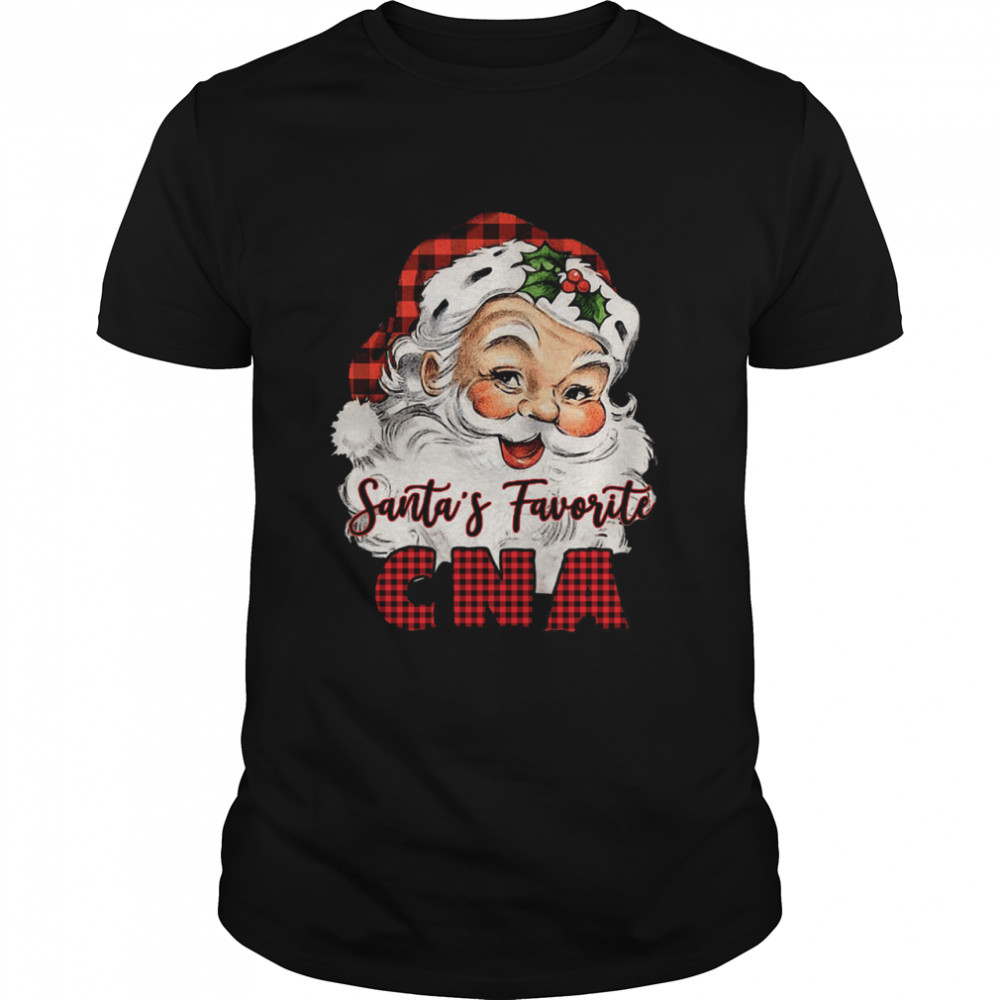 Santas Claus Favorite CNA Christmas 2020 shirt