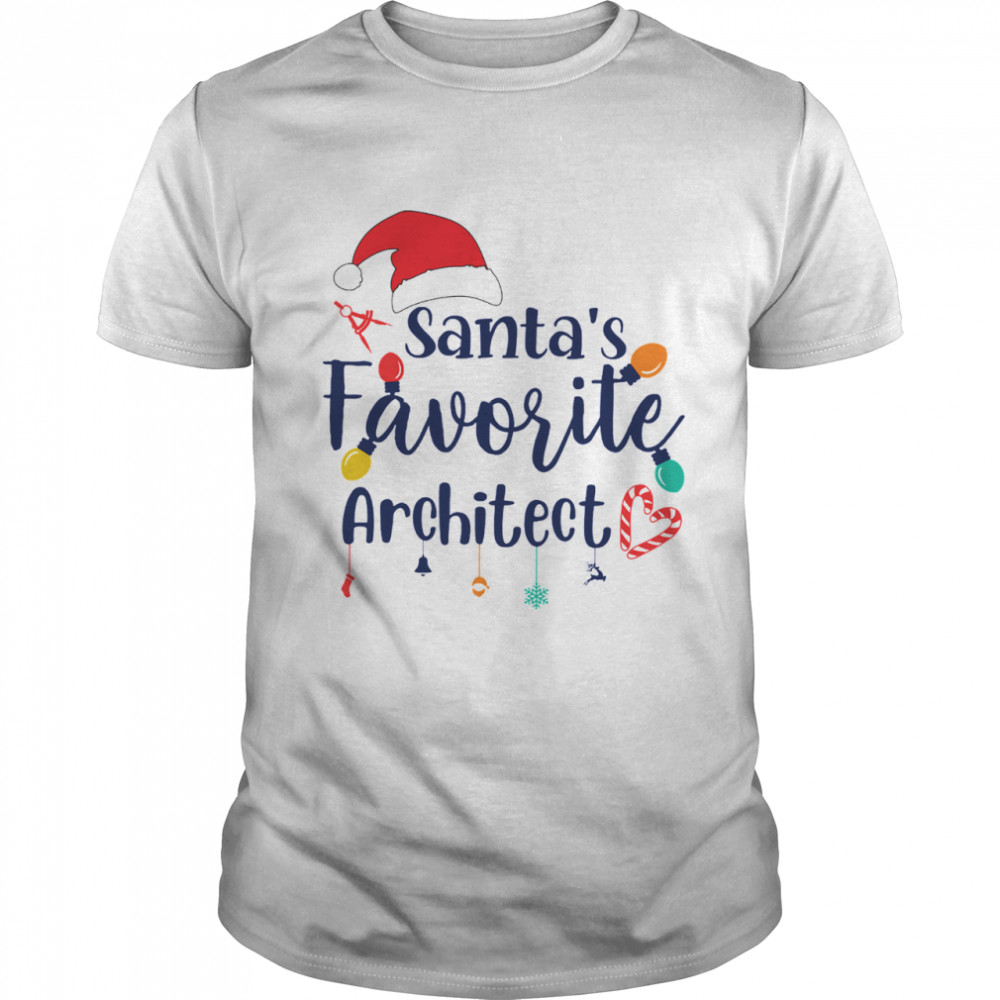 Santas favorite architect 2020  Classic Men's T-shirt