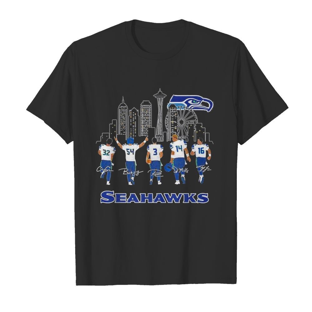 Seahawks signatures  Classic Men's T-shirt