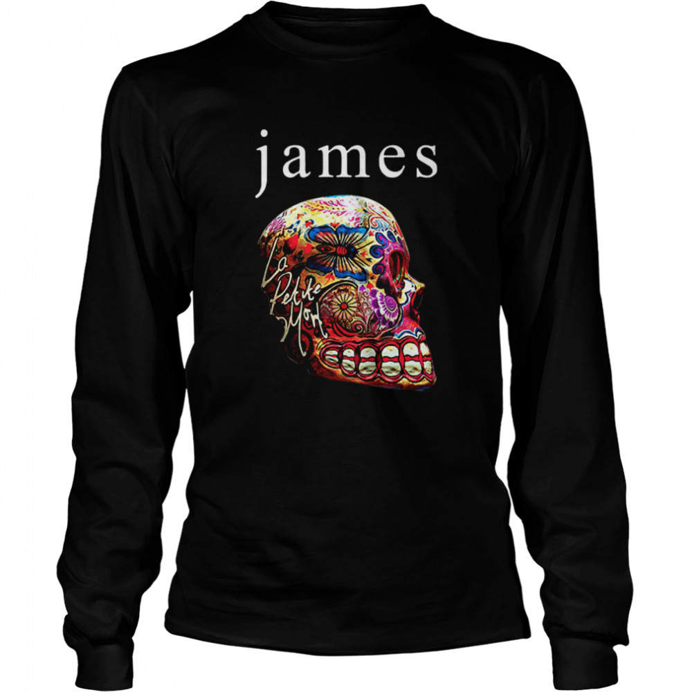 Skull Sugar Flower James  Long Sleeved T-shirt