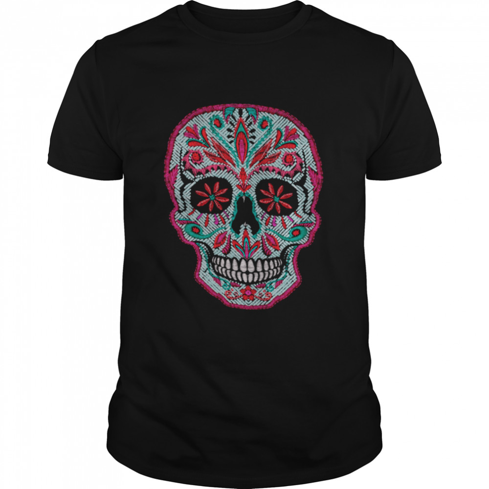 Skull Sugar La Cala De Las Flores shirt