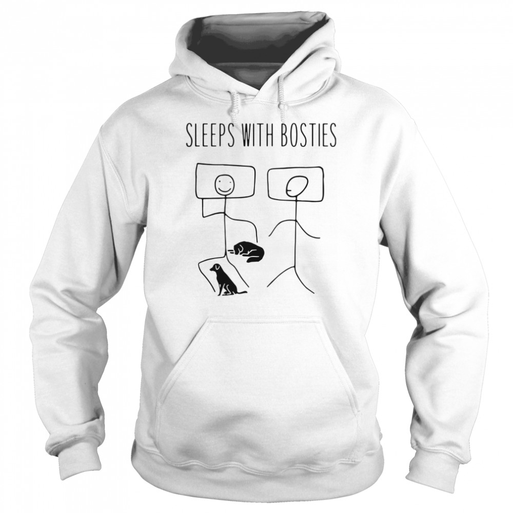 Sleeps with bosties  Unisex Hoodie