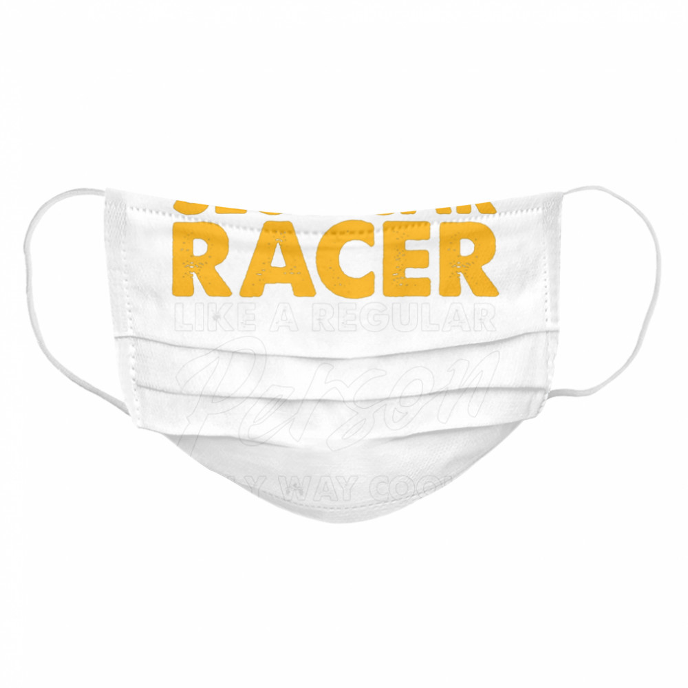 Slot Car Racing Cool Race Track Racer  Cloth Face Mask