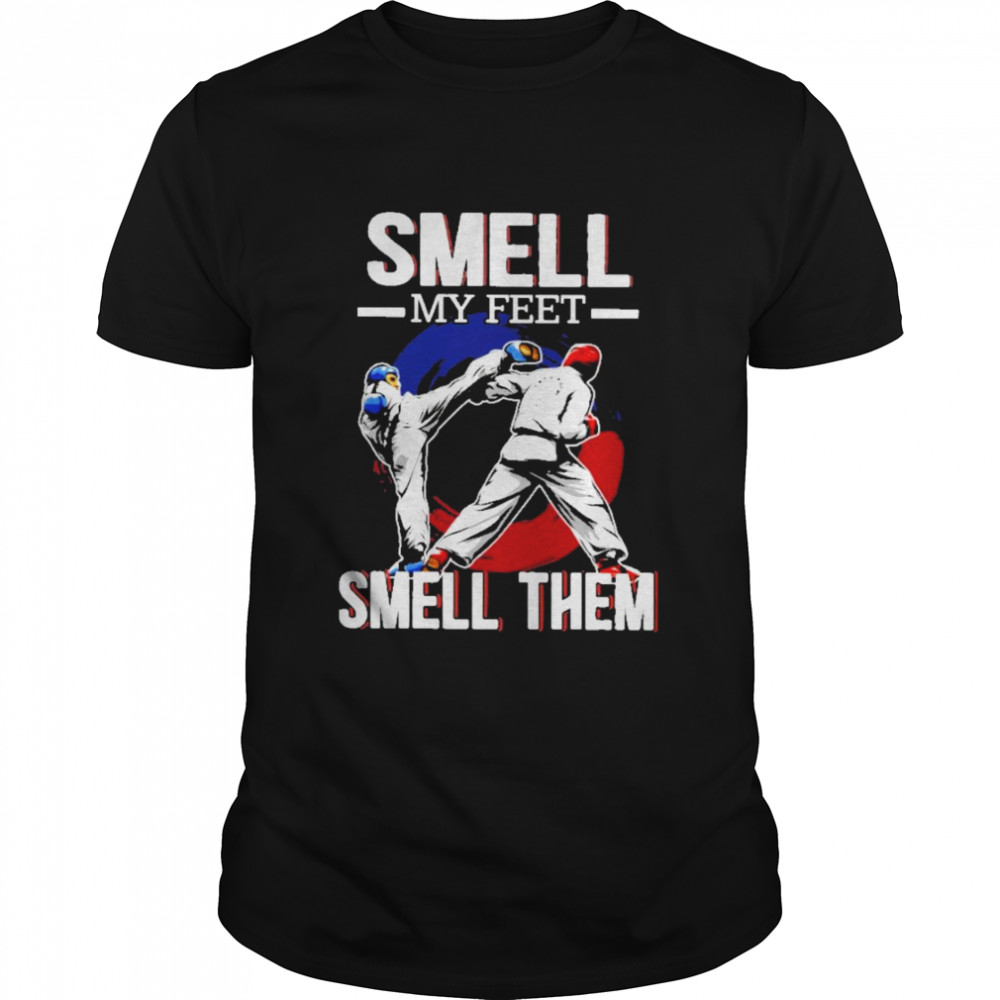 Smell my feet smell them shirt