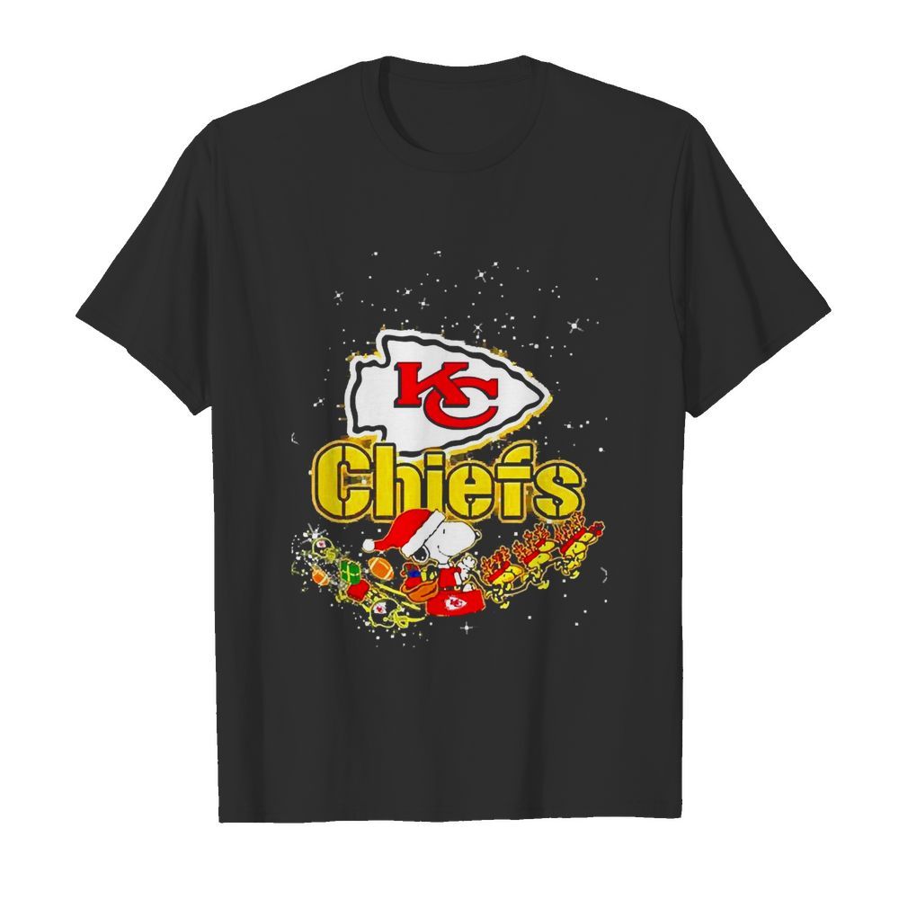 Snoopy Christmas Kansas City Chiefs shirt