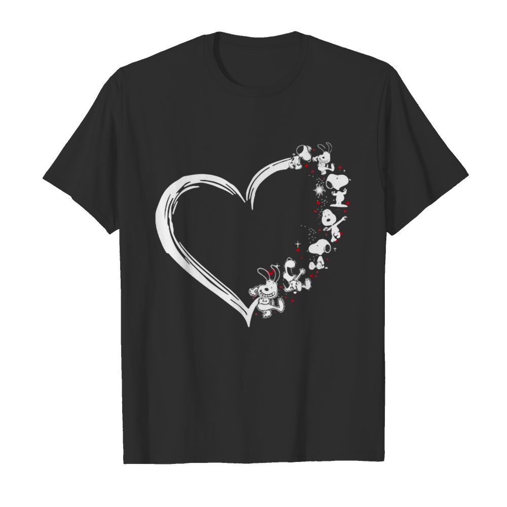 Snoopy Love Heart Merry Xmas shirt