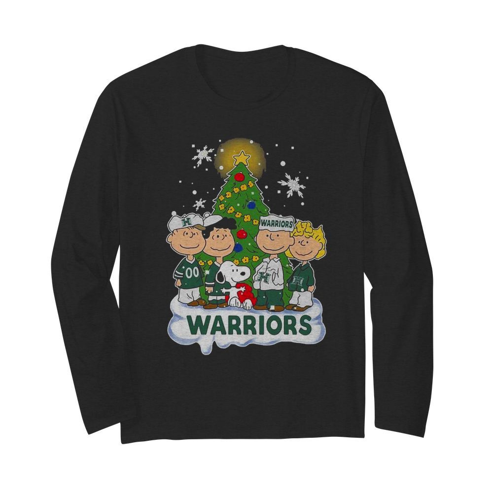 Snoopy The Peanuts Hawaii Rainbow Warriors Christmas  Long Sleeved T-shirt 