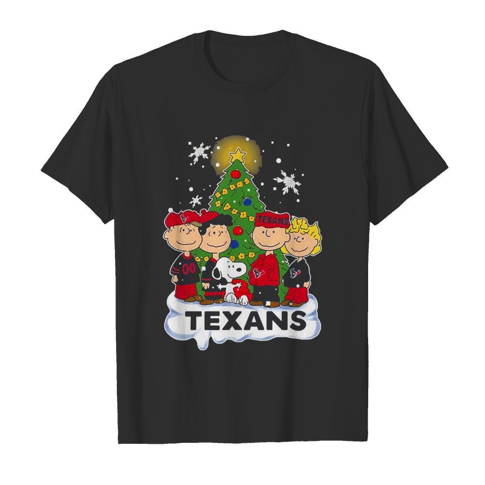 Snoopy The Peanuts Houston Texans Christmas shirt