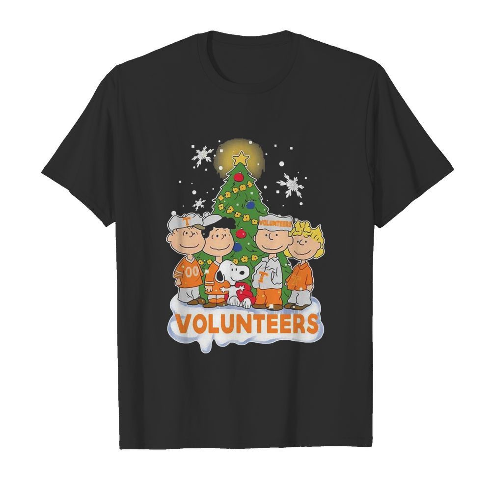 Snoopy The Peanuts Tennessee Volunteers Christmas  Classic Men's T-shirt