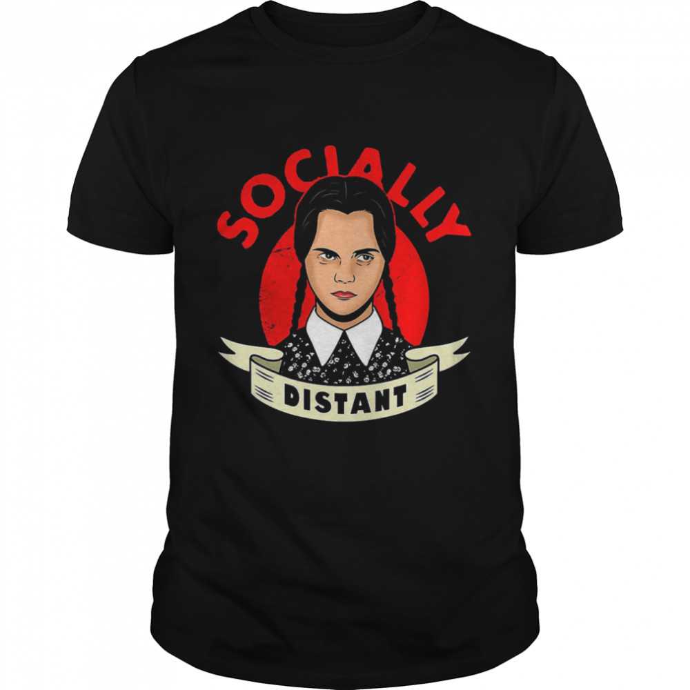 Socially Distant Girl  Classic Men's T-shirt