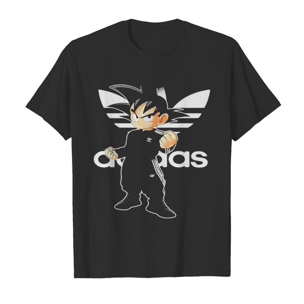 Songoku Dragon Ball Adidas Logo shirt