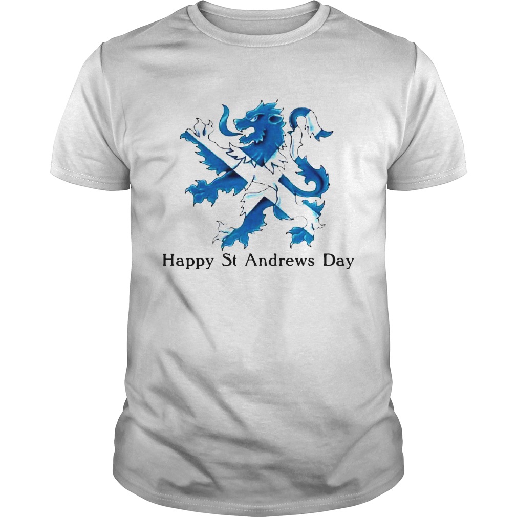 St Andrews Day Celebration Lion shirt