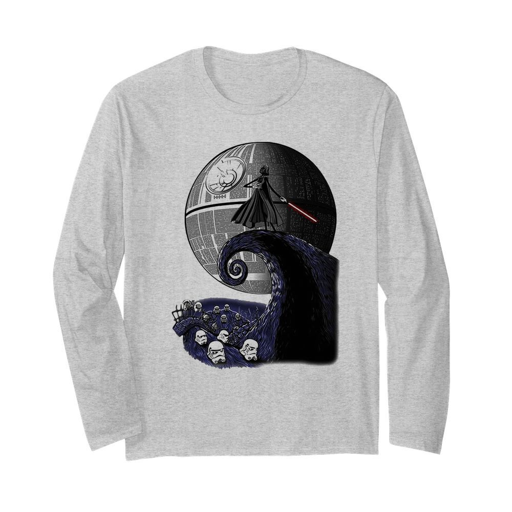 Star Wars Darth Vader The Nightmare Before Christmas  Long Sleeved T-shirt 