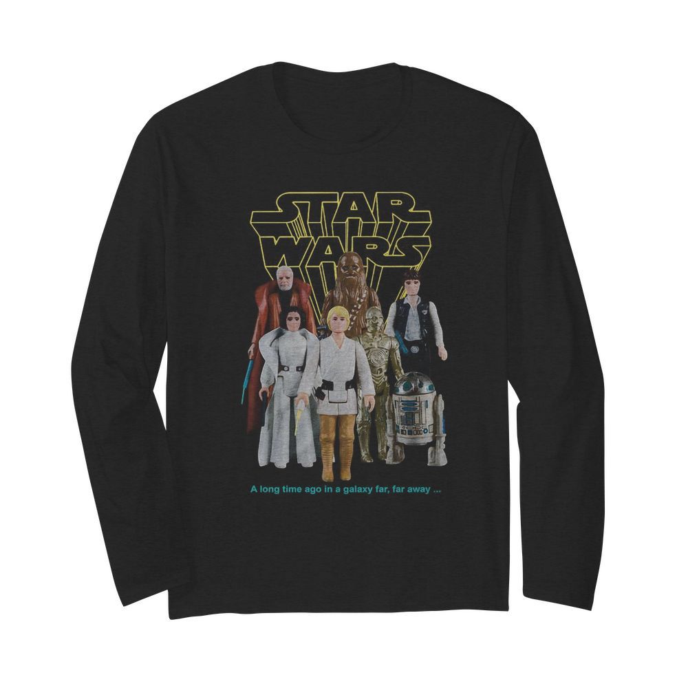 Star Wars Good Guys Action Figures  Long Sleeved T-shirt 