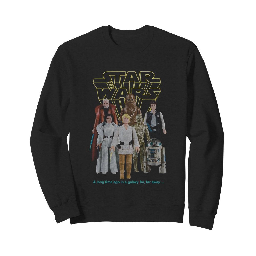 Star Wars Good Guys Action Figures  Unisex Sweatshirt