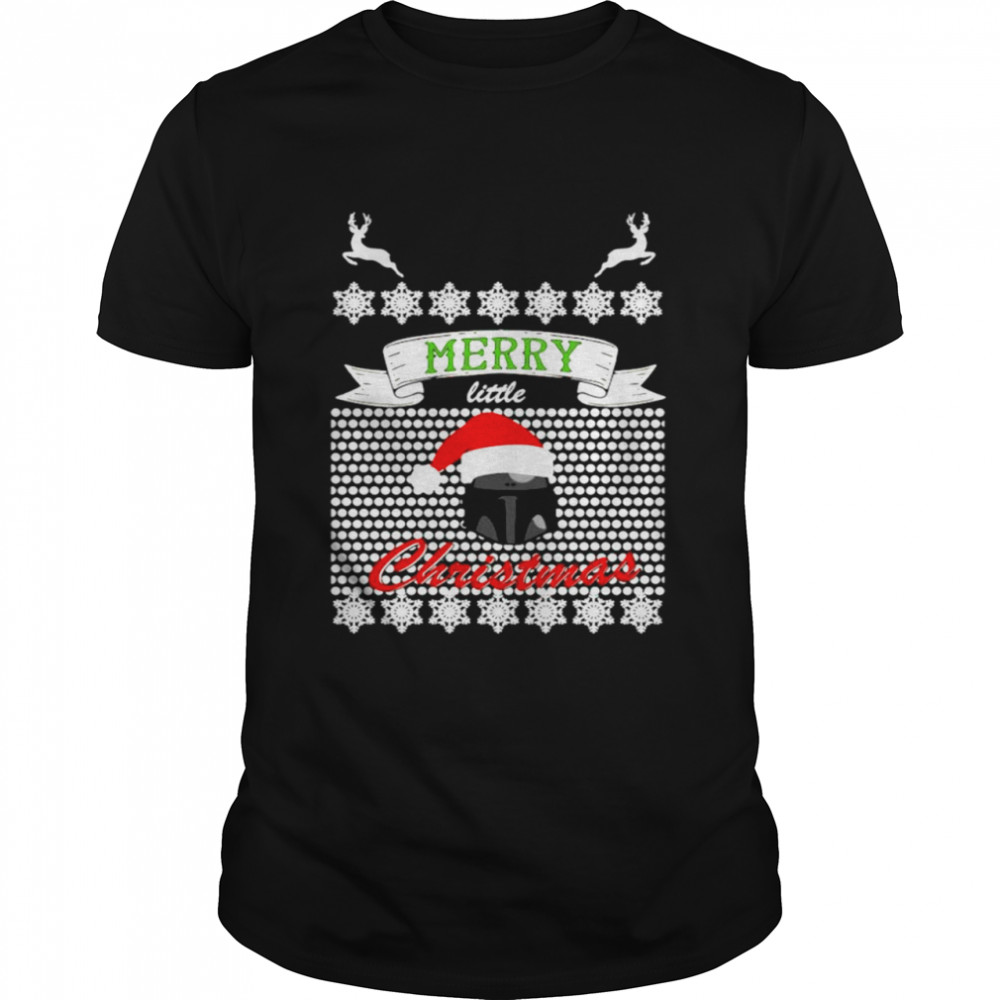 Star Wars Santa Darth Vader Merry little Christmas shirt