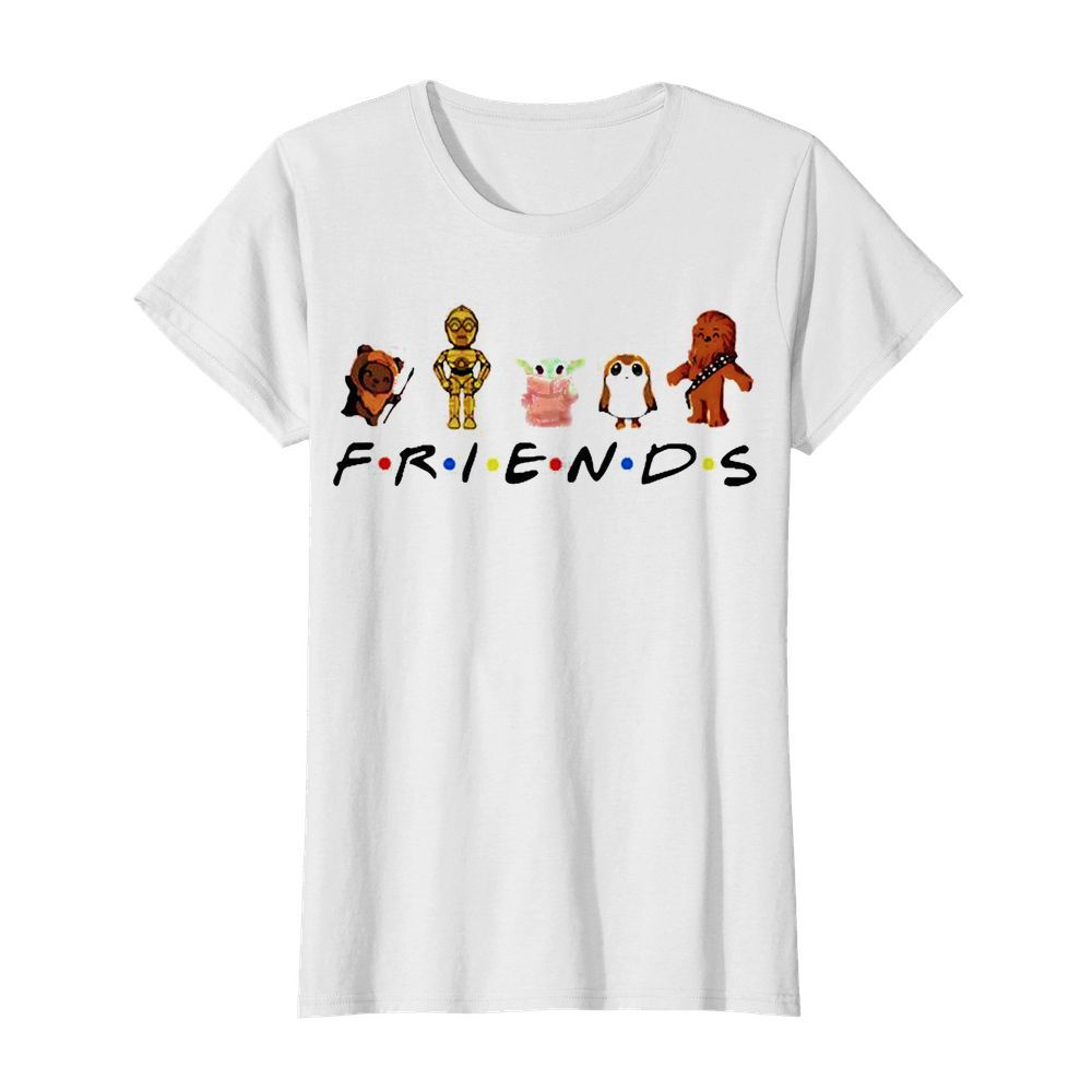 Star Wars characters Chibi Friends TV show  Classic Women's T-shirt