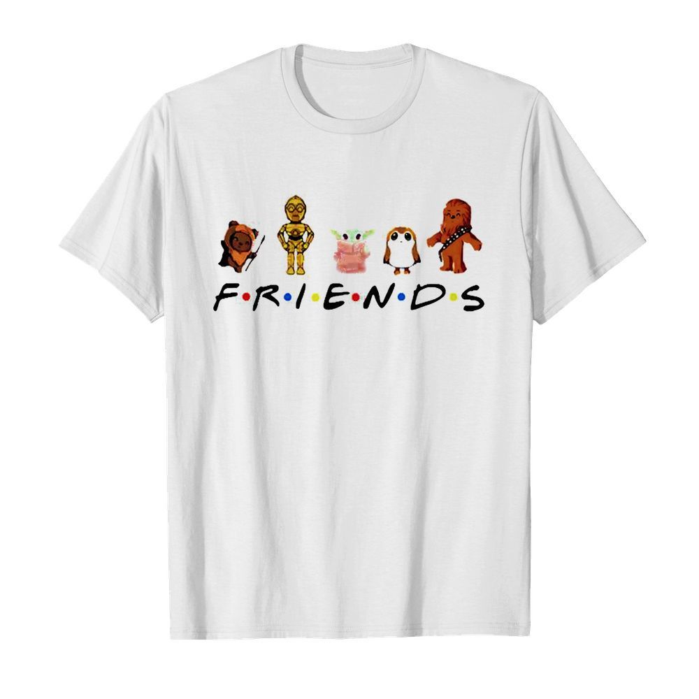 Star Wars characters Chibi Friends TV show  Classic Men's T-shirt