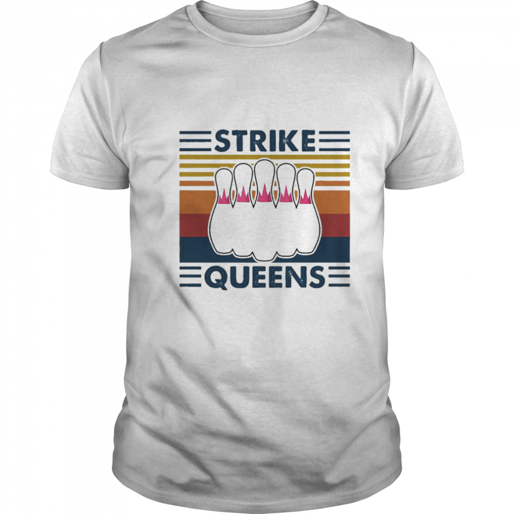 Strike Queens Vintage Retro shirt