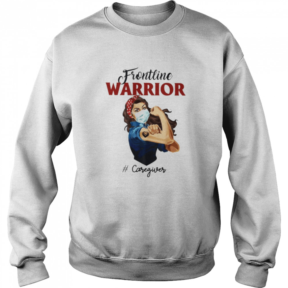 Strong girl frontline warrior caregiver  Unisex Sweatshirt