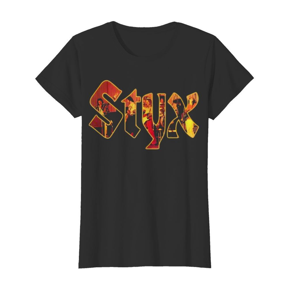 Styx Band Music Pieces Of Eight  Classic Women's T-shirt