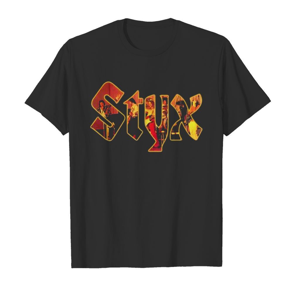 Styx Band Music Pieces Of Eight  Classic Men's T-shirt