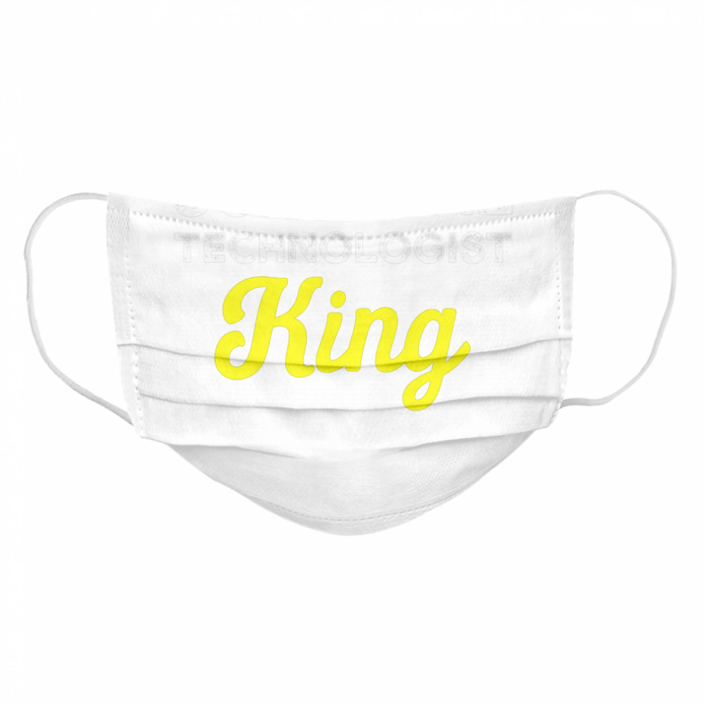 Surgical Technologist King Life Scrub Tech  Cloth Face Mask