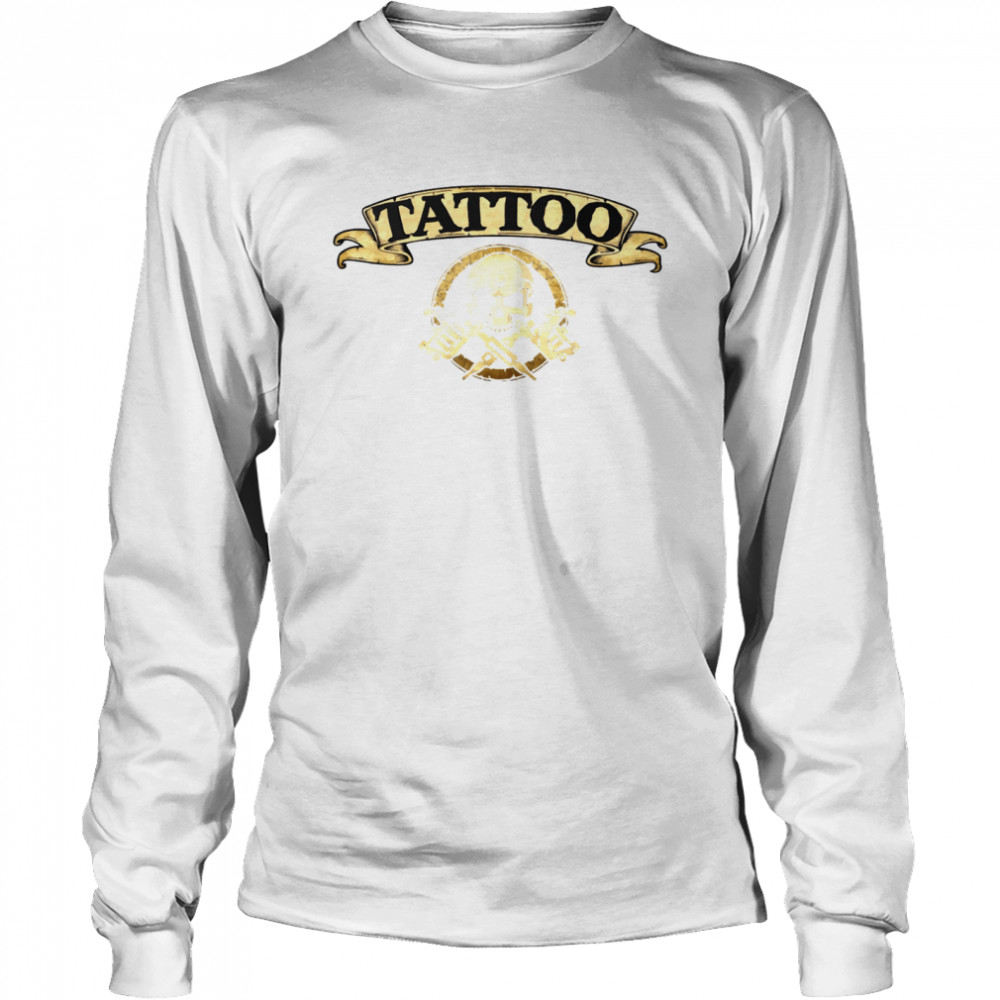 Tattoo Skull  Long Sleeved T-shirt