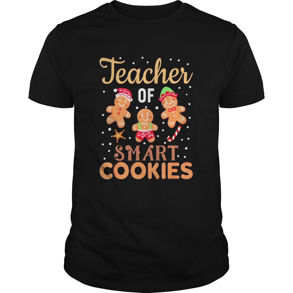 Teacher of smart cookies Christmas shirt