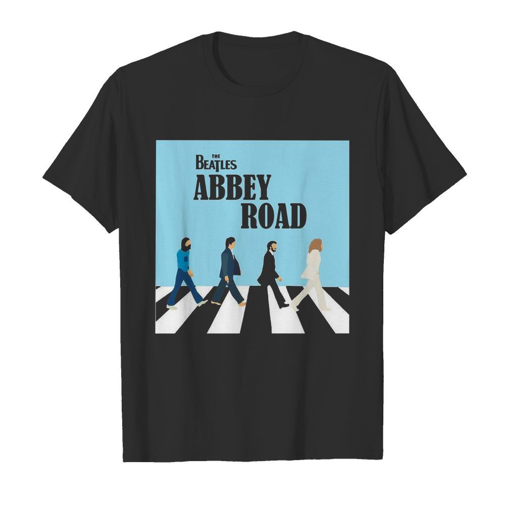 The Beatles Abbey Road Road John Lennon Canvas Wall shirt