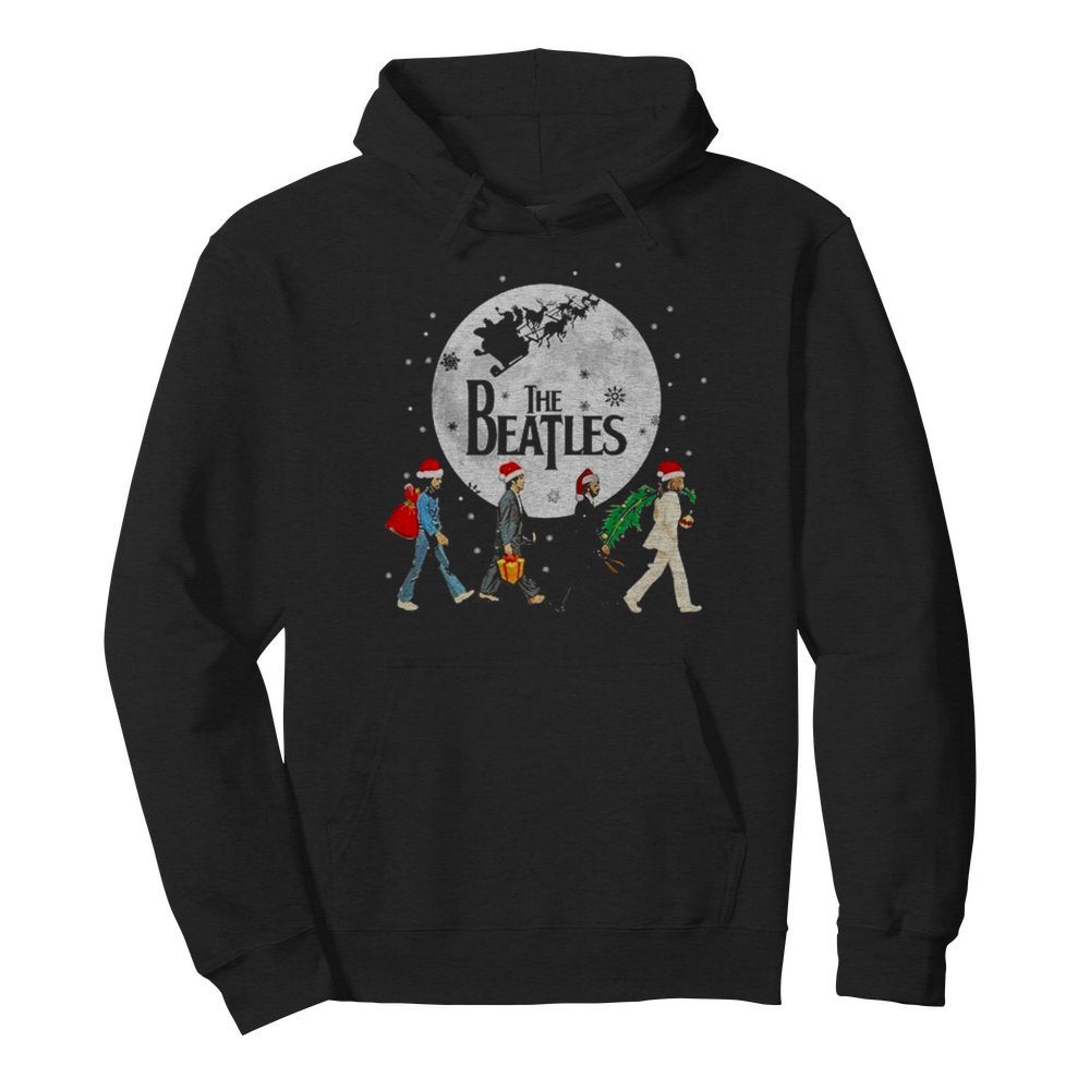 The Beatles Santa hat Christmas 2020  Unisex Hoodie