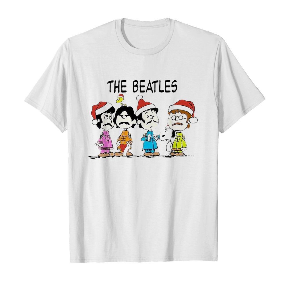 The Beatles Santa shirt