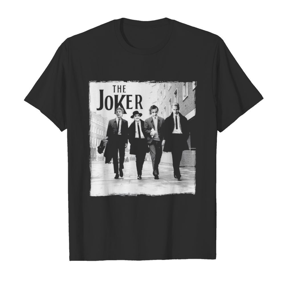 The Joker abbey road shirt