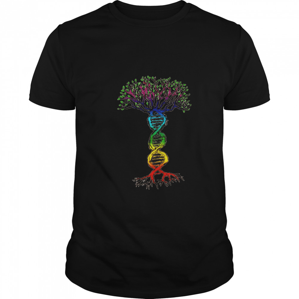 The dna tree of life shirt