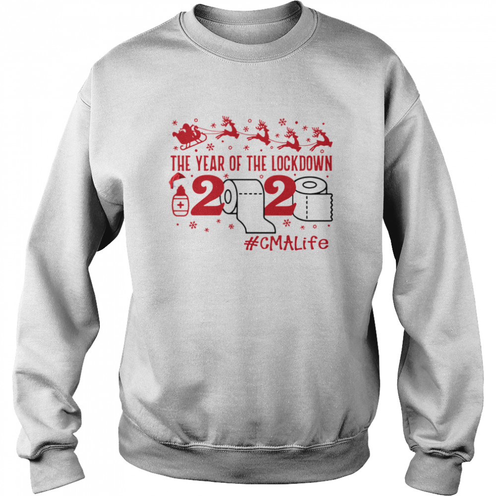 The year of the lockdown 2020 CMALife Christmas  Unisex Sweatshirt