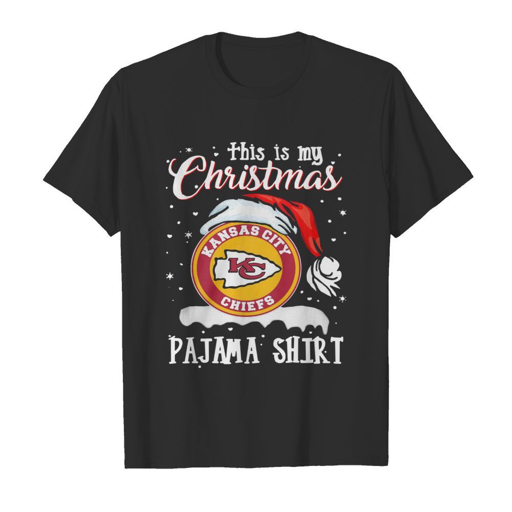 This Is My Christmas Kansas City Chiefs Pajama shirt