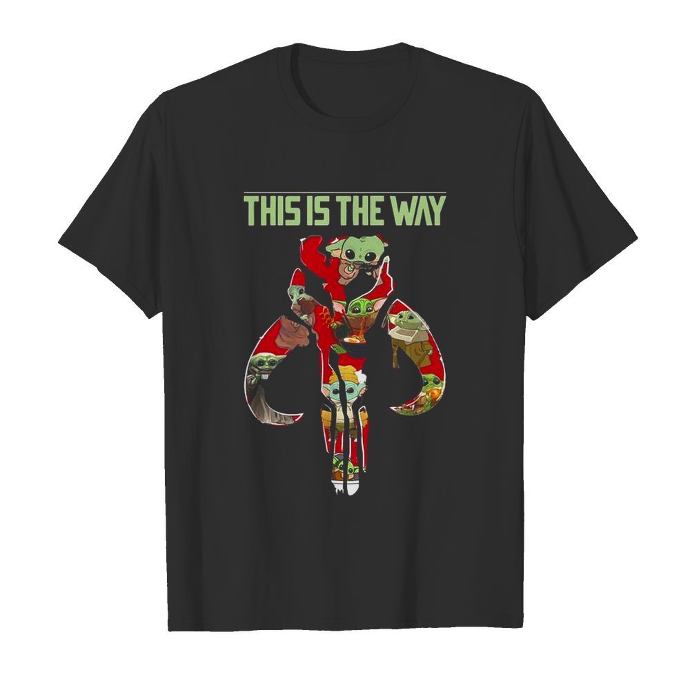 This Is The Way Baby Yoda Mandalorian  Classic Men's T-shirt